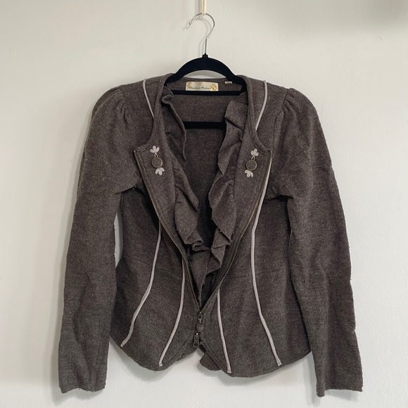 Anthro Charlie & Robin Wool Jacket - Picture 1 of 5